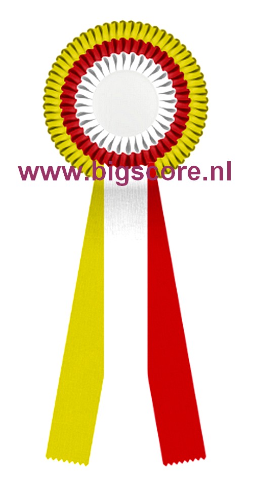 R 03 multi 3-Ringsrozet Ø 13 L: 31 cm Blanco met optie Full-Colour 50 mm afslag